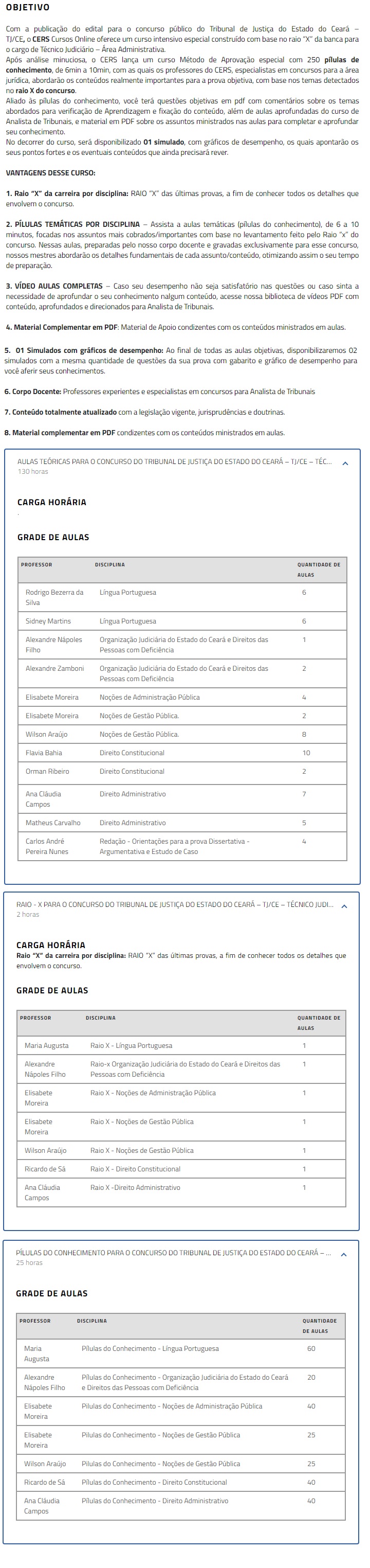 Rateio TJ CE Técnico Administrativo Pós edital 2019.2 (C) 5
